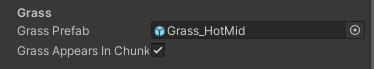 Grass Settings